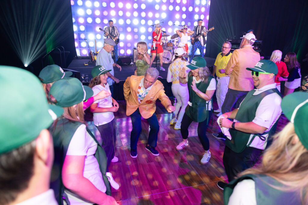 guests dancing during gala event