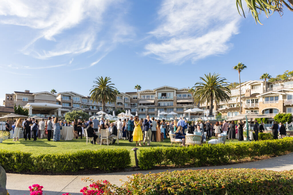 outdoor venue where the fundraiser used to be held 