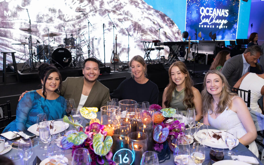 group shot of people at the fundraiser