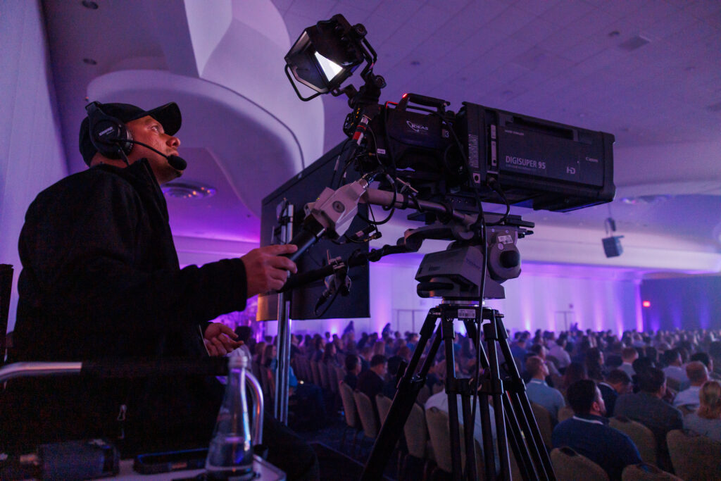production team video recording