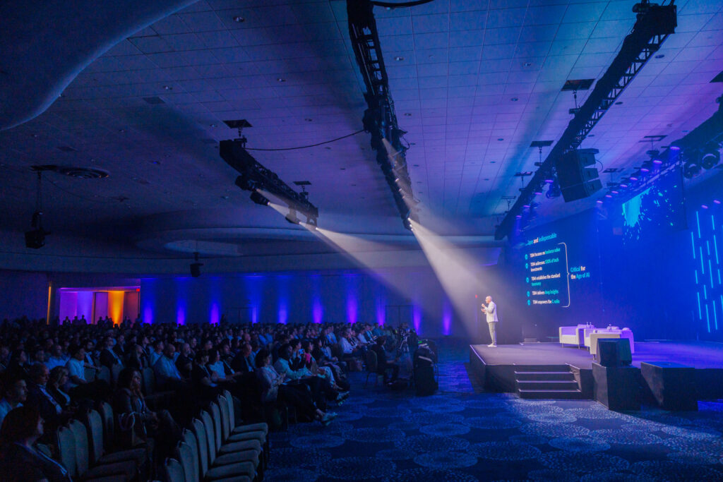 stage lighting for guest speaker
