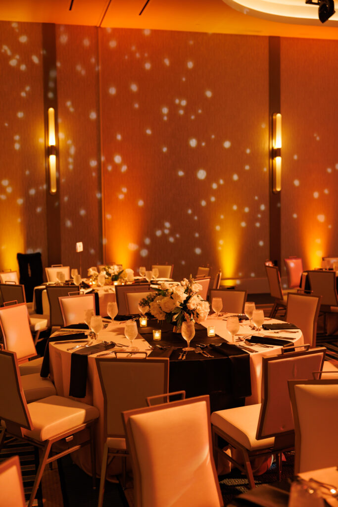 event room design and lighting at the TBM Conference 2025