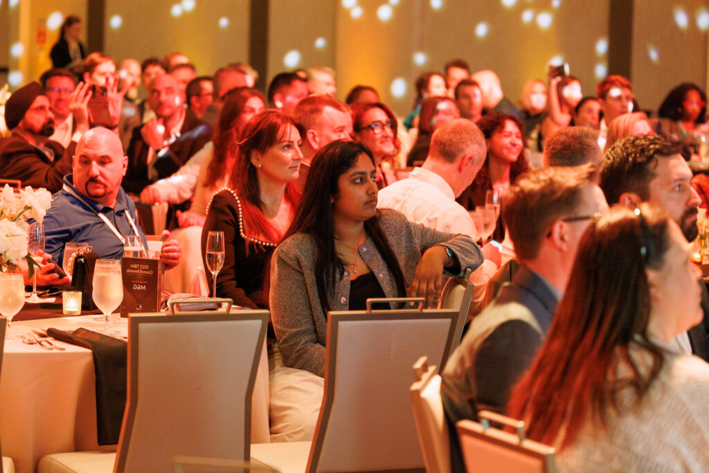 conference guests sitting